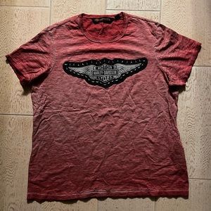 HARLEY DAVIDSON MOTOR CYCLES TEE LIKE NEW L SIZE